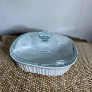 French White CorningWare